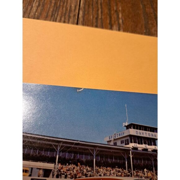 Vintage Johnny Rutherford #61 STP NASCAR Postcard 1974 Chevy Racing Pictorial - Picture 2 of 3